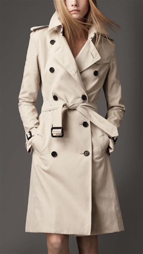 vente privée trench burberry|Trench Burberry Beige size 50 FR in Cotton .